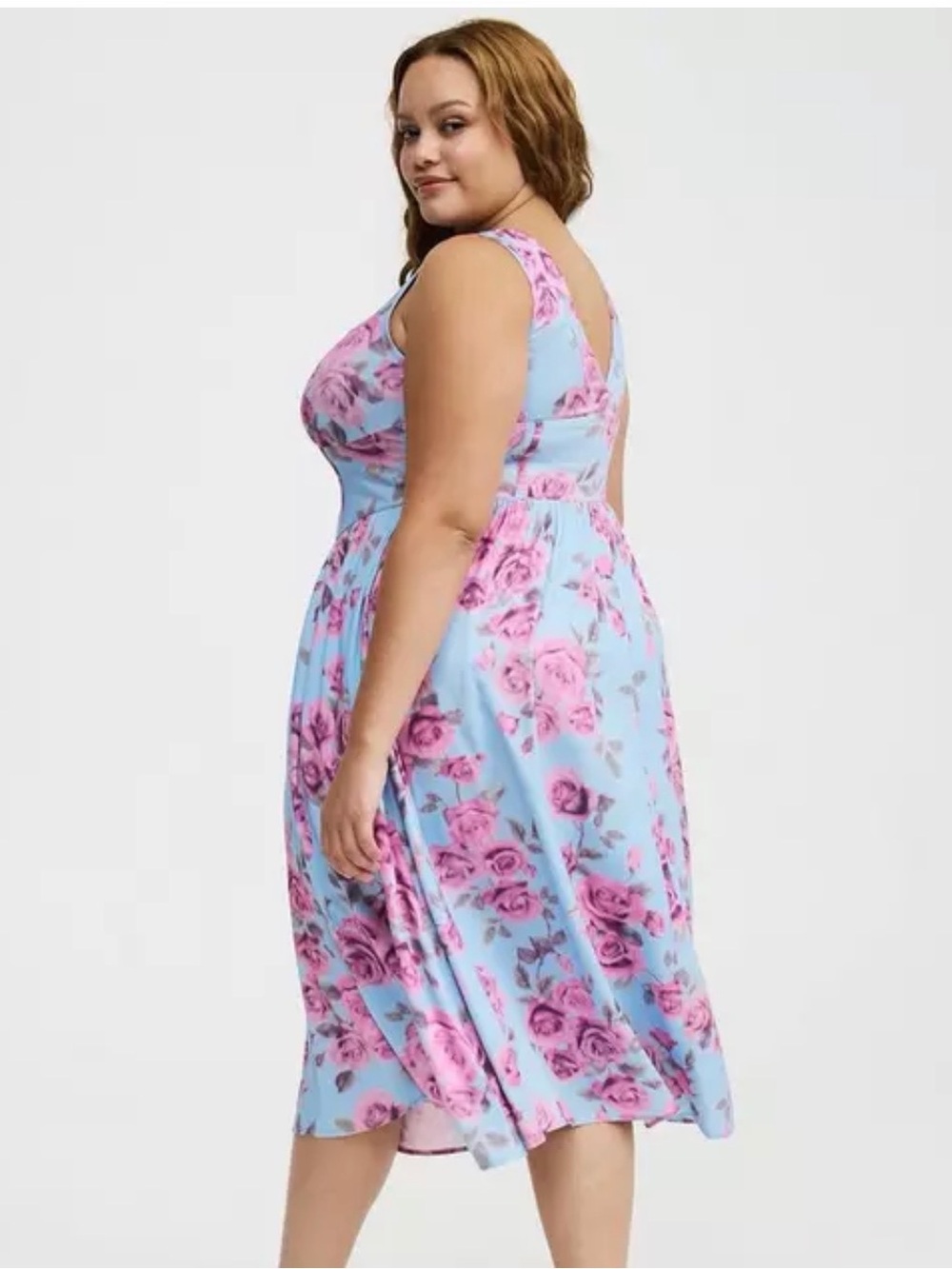 NWT Torrid Corset Detail Midi Dress sixe 14-16 1x - Picture 2 of 3